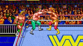 Arcade Longplay 244 WWF Wrestlefest [upl. by Mailliw]