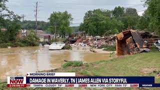 Tennessee flooding 22 dead dozens missing  LiveNOW from FOX [upl. by Llekcor]