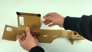 Google Cardboard Assembly  Step by Step Instructions [upl. by Berget]