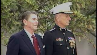 President Reagan’s Remarks at the US Marine Corps 207th Birthday on November 10 1982 [upl. by Prissie]