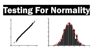 Testing For Normality  Clearly Explained [upl. by Maleeny]