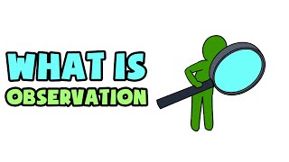 What is Observation  Explained in 2 min [upl. by Olinad367]