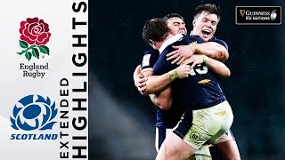 England v Scotland  EXTENDED Highlights  Historic Scotland Victory  Guinness Six Nations 2021 [upl. by Schoenburg114]