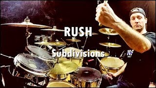 RUSH  Subdivisions  Drum Cover [upl. by Pelagias]