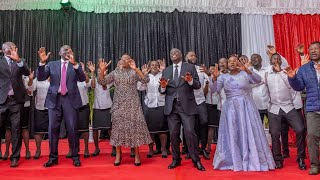 LIVE PRESIDENT RUTO LEADS END OF YEAR CROSSOVER AT STATE HOUSE NAKURU [upl. by Eelitan]