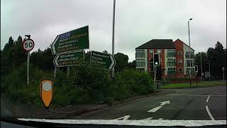 The Wednesbury Test Centre Roundabouts explained A41 [upl. by Ylrahc]