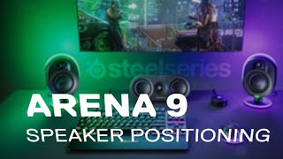 SteelSeries Arena Speaker Positioning [upl. by Genesia968]