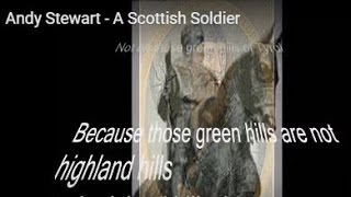 Andy Stewart  A Scottish Soldier [upl. by Nida115]