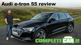 Audi etron 55 quattro indepth review  What makes this one of the best premium electric SUVs [upl. by Novel]