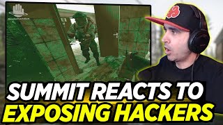 Summit1g Reacts Hackers Exposed in Escape from Tarkov [upl. by Odraccir772]