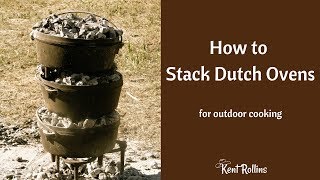 How to Stack Dutch Ovens [upl. by Burdett]