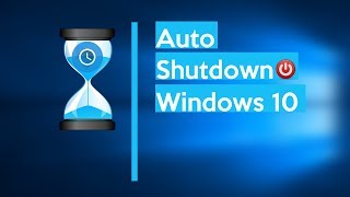 How to Schedule Auto Shutdown in Windows 10 really easy [upl. by Loveridge]