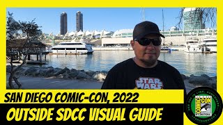 2022 Outside SDCC San Diego ComicCon Visual Guide With Tips [upl. by Ahsiloc]