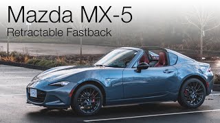 Mazda MX5 RF  Review  The AllWeather Sportscar [upl. by Ayot]