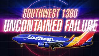 Uncontained Failure • Southwest 1380 with ATC audio [upl. by Dnallor]