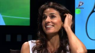 Gabriela Sabatini  En el set de Chela [upl. by Lennie]