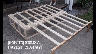 HOW TO BUILD A DAYBED IN A DAY [upl. by Llebasi963]