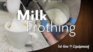 Milk Frothing  Steaming like a Pro [upl. by Bennet]