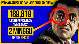 MEMBACA PERKATAAN PALING PANJANG DI DALAM DUNIA AMBIL MASA 2 MINGGU [upl. by Assenyl]