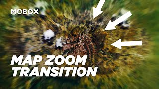 Animating a Simple Map Zoom Transition  After Effects Tutorial [upl. by Avery373]