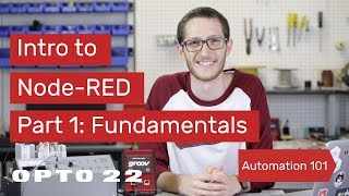 Intro to NodeRED Part 1 Fundamentals [upl. by Chlori]