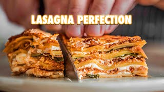 The Nearly Perfect Homemade Lasagna Guide [upl. by Akirre]