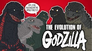 The Evolution Of Godzilla Animated [upl. by Enyamrahs849]