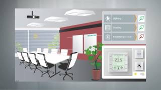 Desigo Total Room Automation  Energy efficiency and reduced life cycle costs [upl. by Mya248]