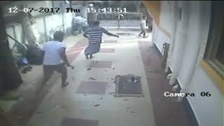 CCTV footage Hasini murder accused Daswant escapes [upl. by Jedthus]