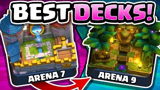 BEST DECKS for Arena 79 in Clash Royale 2021 [upl. by Volny]