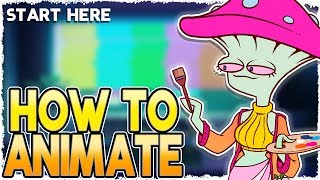 How to Animate  Start here ADOBE ANIMATE FOR BEGINNERS [upl. by Aidile]