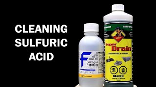 Purifying Sulfuric Acid Drain Cleaner [upl. by Ahsahs]