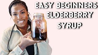 How to Make Elderberry Syrup from Dried Berries Alkaline Approved [upl. by Ammeg]