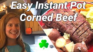 Easy Instant Pot Corned Beef and Cabbage Recipe [upl. by Thomasine]