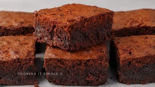 chocolate brownie recipe best fudgy flaky brownies malayalam recipe chocolate recipe [upl. by Brace]