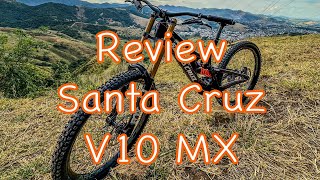 Review New bike Santa Cruz V10 MX 2023 para temporada [upl. by Thursby370]