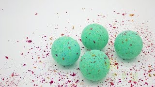 DIY教室歡樂親子泡澡球 DIY Funny Bath Bombs [upl. by Ahsimet517]