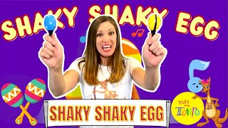 Shaky Shaky Egg  An Egg Shaker Song [upl. by Yniffit]