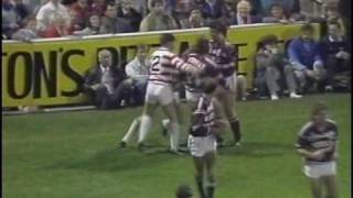 Wigan v Manly  1987 World Club Challenge [upl. by Enomahs948]