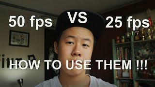 50 fps vs 25 fps  How to use them properly [upl. by Galven]