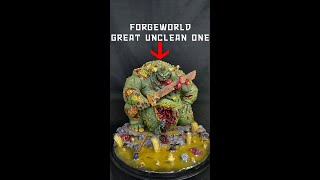 ForgeWorld Great Unclean One [upl. by Eleonore]