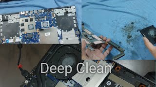 Deep cleaning My Lenovo Legion5 in detail [upl. by Sterling764]