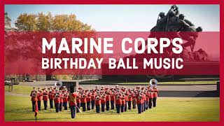 USMC BIRTHDAY BALL MUSIC  National Anthem quotThe StarSpangled Bannerquot  US Marine Band [upl. by Ohcamac]