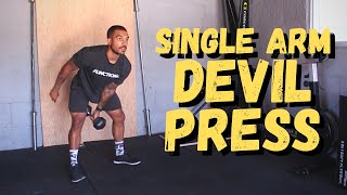 Movement Demo  Single Arm Devil Press [upl. by Davide]