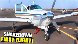 First Flight In Our New Beechcraft Bonanza F33A Turbo Shes FAST [upl. by Glynias626]