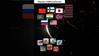 Childhood games from different countries  part 1 [upl. by Anailuj491]