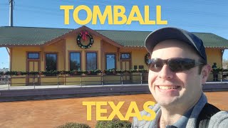 Historic Tomball Texas WALKING TOUR  Greater Houston Area [upl. by Tedric]