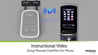 Setup Phonak ComPilot For Phone [upl. by Oap]