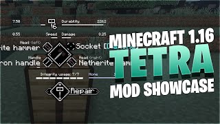 Tetra  Minecraft 116 Mod Showcase [upl. by Horodko]