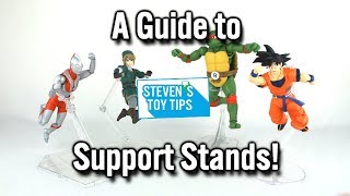 A Guide to Action Figure Stands  Stevens Toy Tips [upl. by Salkin234]